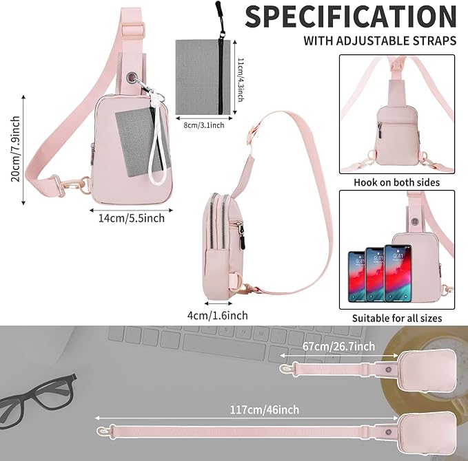 Waterproof Clear Bag for Stadium Events, Women's Crossbody Clear Sling Bag with Coin Wallet, Shoulder Bag for Daily Use