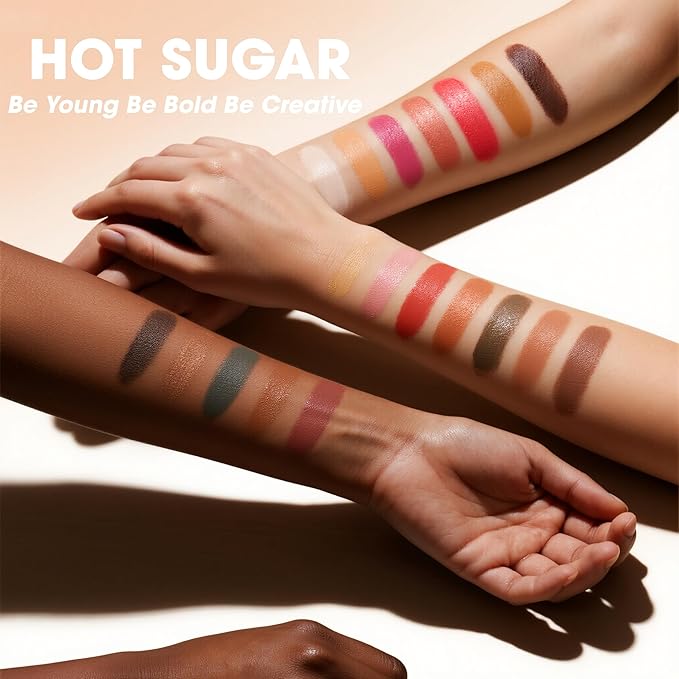 Hot Sugar Makeup Kit for Teenagers, Beginner Makeup Gift Set for Women Full Makeup Kit (Blue)