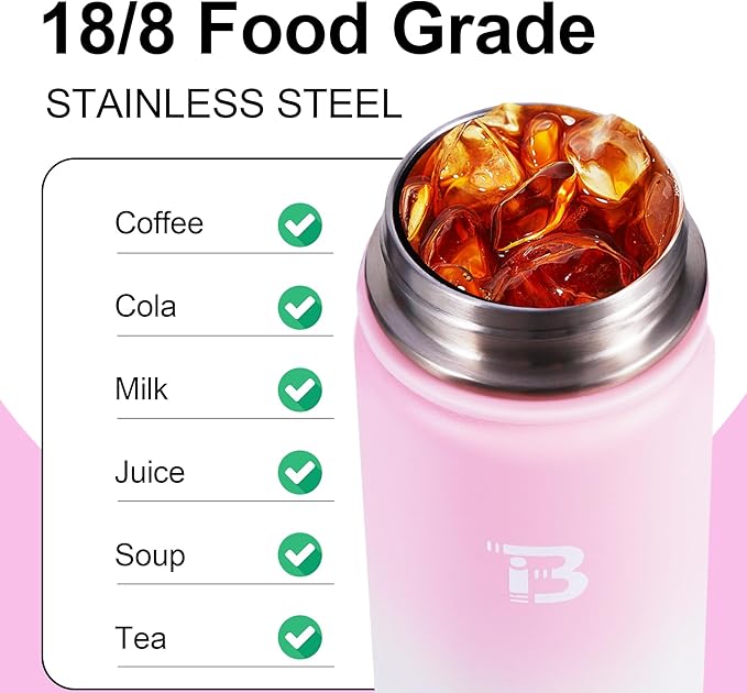 32oz Insulated Water Bottle with Straw Lid & Spout Lid & Paracord Handle, Stainless Steel Water Bottle Wide Mouth, Double Wall for Women Men Gym Fitness Outdoor