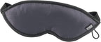 Lewis N. Clark Comfort Eye Mask + Sleep Aid to Block Light for Travel, Airplane, Hotel, Airport, Insomnia + Headache Relief with Adjustable Straps, Gray