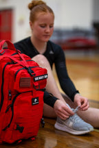 AMERICANPHOENIX 45L Elite Tactical Backpack | 3X Stronger Work & Military Backpack | Water Resistant and Heavy Duty | 3 Day MOLLE Bug Out Bag (Scarlet Sage)