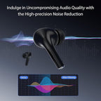 Ai Translation Earbuds Real Time 144 Languages & Accents Translator Earbuds with 8-Language Offline Translator Device Two Way, Auriculares de traducción for Language Learning Travel Business White