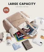 LOVEVOOK Tote Bag for Women, puffer tote bag for Work Travel Nurse, Lightweight quilted Bags with Compartments