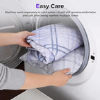 3 in 1 Travel Pillow Blanket Set with Removable Flannel Blanket Throw,Hand Warmer Pockets,Pillow (Color5, 60in*79in)