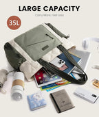 LOVEVOOK Tote Bag for Women, puffer tote bag for Work Travel Nurse, Lightweight quilted Bags with Compartments