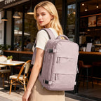 coofay Large Travel Backpack For Women Men Airline Approved Carry On Backpack Flight Approved Waterproof Sports Backpack Casual Daypack Hiking Backpack