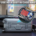 Vomgomfom Travel Duffle Bag for Men,65L 85L 115L Foldable Travel Duffel Bag with Shoes Compartment Overnight Bag for Men Women