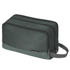 Toiletry Bag for Men Hanging Dopp Kit Water Resistant Shaving Bag Small Toiletry Bag for Traveling (Pure Gray)