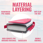 11'6"x35"x6" Wood Grain Stand Up Paddle Board Inflatable, Portable SUP Paddleboard with Complete Accessories, Camera Mount and 10L Dry Bag,Extra Wide Blow Up Paddle Board for Adults Youth Family