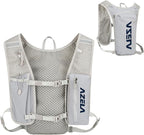 Azarxis Running Water Bottles Flask BPA Free Leakproof Hydration Vest Packs Waist Belt Replacement for Triathlon Marathon Hiking Cycling Climbing Runner