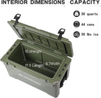 EchoSmile 25/30/35/40/60/75 Quart Rotomolded Cooler, Built to Stand up to The Rigors of The Journey