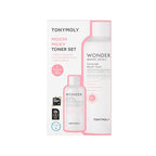 TONYMOLY Wonder Ceramide Mochi Milky Toner Set – Korean Hydrating Toner with Ceramides, Hyaluronic Acid & Cica – Barrier Repair, Glass Skin Hydration – Jumbo 500ml + 100ml Travel Size (Value Size Duo)