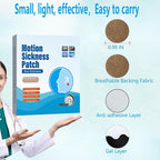 Motion Sickness Patches for Cruise 14PCS - Motion & Sea Sickness Patches Non drowsy Behind Ear for Adults and Kids - for Dizziness NauseaandVertigo.
