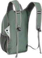 SKYSPER 10L Hiking Backpack, Foldable & Packable Lightweight Daypack for Travel, Collapsible Small Compact Hiking Backpack for Women & Men, Green