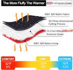 Ultralight Down Sleeping Bag for Adults with 600 Fill Power, Compact Sleeping Bag for Backpacking, Hiking and Camping