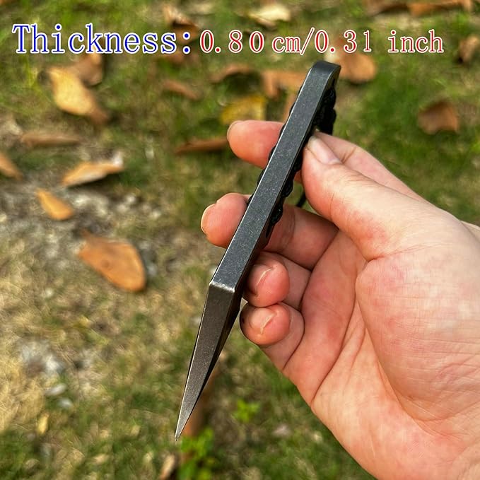 9CR18MOV Steel Mini Axe Tool With Sheath Survival Knives Fixed Blade Small Outdoor Camp Hatchet Camping Knife For Men EDC