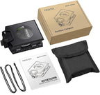 Proster IP65 Compass Hiking Survival - Lensatic Sighting Compass for Camping Navigation, Compass with Clinometer & Carry Bag for Camping Hunting Hiking Geology Activities