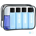 Leakproof Travel Shampoo Bottles for Toiletries TSA Approved Travel Size Toiletries Bottles, 3.4oz Refillable Squeeze Containers Set with Spray Bottle -5 Pack