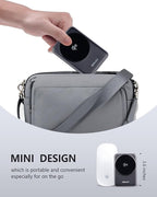 Foldable 3-in-1 Wireless Charger for Apple Devices, Qi2 15W Magnetic Fast Charging Dock for iPhone 17/16, Apple Watch, AirPods and More, (45W USB-C Charger & 5ft Type-C Cable Included)