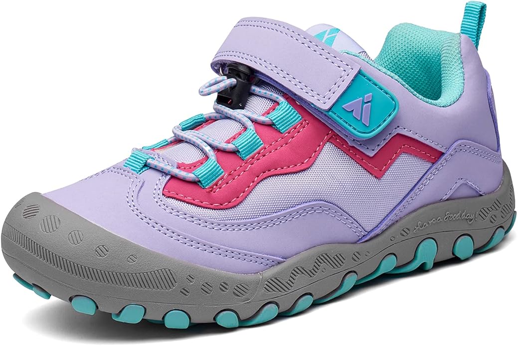 Mishansha Boy's Girl's Hiking Shoes Low Top Sneakers Outdoor Trekking Walking Climbing Running Shoes