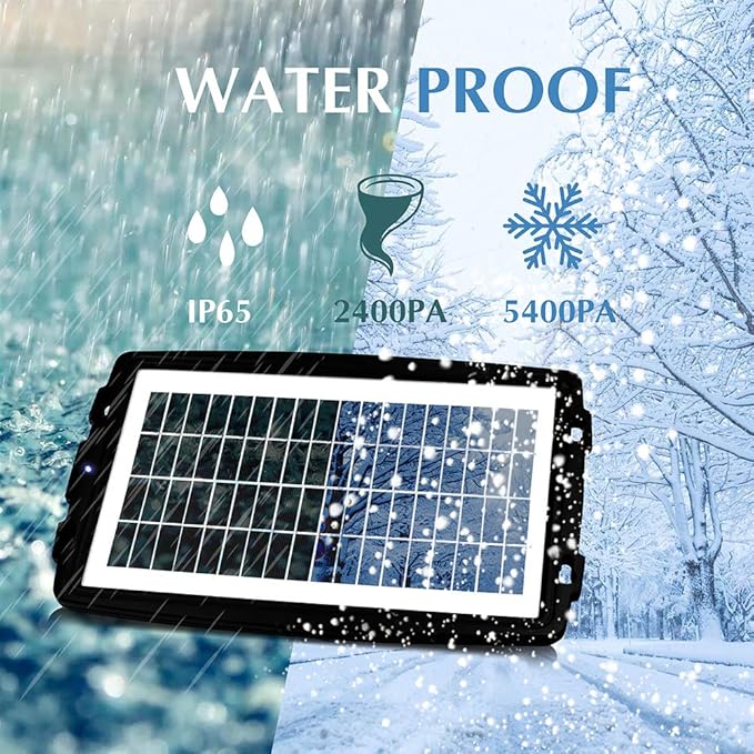 MEGSUN 12 Volt 10W Solar Car Battery Maintainer Trickle Chargers Kits, Portable Waterproof Solar Panel Charging Kit for Car, Boats, RV, Trailer, Camper, Automotive, Motorcycle, Snowmobile. (10W)