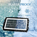 MEGSUN 12 Volt 10W Solar Car Battery Maintainer Trickle Chargers Kits, Portable Waterproof Solar Panel Charging Kit for Car, Boats, RV, Trailer, Camper, Automotive, Motorcycle, Snowmobile. (10W)