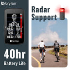 Bryton Rider 750SE 2.8 Inch Color LCD Touchscreen GPS Bike/Cycling Computer Offline USA Map, Compatible with Bike Radar, 40hrs Long Battery Life, Navigation with Turn-by Turn Follow Track Waterproof