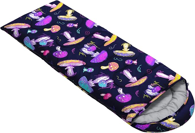 BSNTHO Camping Sleeping Bags,3 Season Warm & Cool Weather,Lightweight,Waterproof Sleeping Bags for Adults & Kids,Traveling,and Outdoors,Camping Gear Equipment