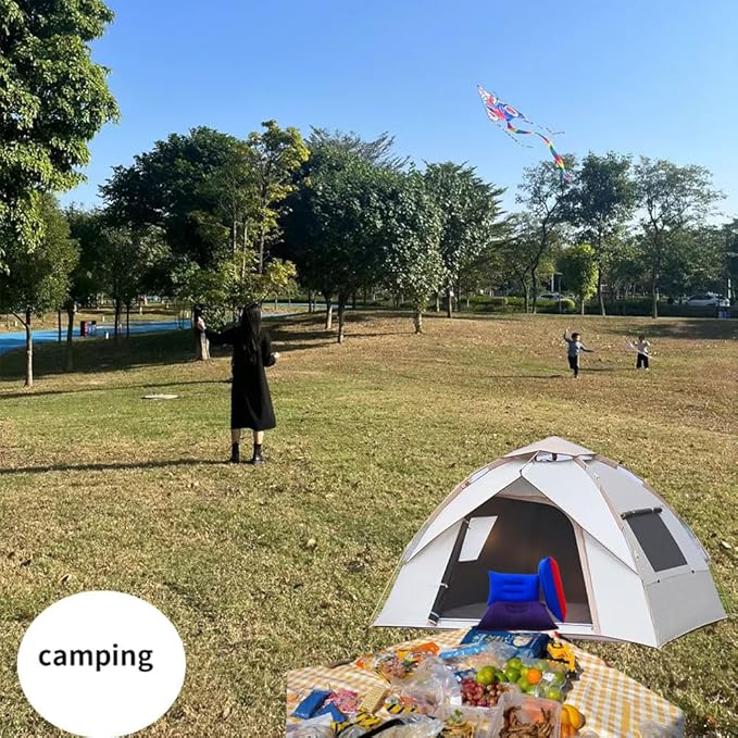 3 Pack Ultralight Inflatable Pillow Small Squared Flocked Fabric Air Pillow Beach Pillow for Camping,Napping,Desk Rest,Hiking,Traveling,Neck Lumbar Support (Royal Blue, Purple, Duotone)