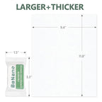 Premium Disposable Compressed Face Towels Tablets, 100% USDA Biobased Quick Dry Portable Thick Towelettes Washcloths 11.8 in x 9.4 in for Hotel Camping Travel Guests Salon Ultra Soft Reusable