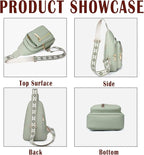 Cross Body Bags for Woman Men Sling Bag Chest Bag with Adjustable Strap Crossbody Handbags Women's Crossbody Bags