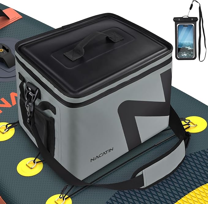 Paddle Board Cooler, Large 5-Layer Leakproof Insulated Cooler Bag with Bottle Opener, Removable Inner Liner Cooler Bag for Travel, Camping, Picnic, SUP