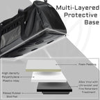 Xtreme Sight Line ~ Xecutive Transport Faraday Duffel Bag for Military Use ~ MOLLE System ~ Computer Towers and Other Large Electronics ~ Data Security for Executive Travel~ Tracking/Hacking Defense