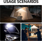 Camping Lantern 10500mAh Rechargeable Battery, 30W Ultra Bright LED Hanging Light with 3 Modes, Waterproof Portable Tent Lighting for Outdoor Emergency & Hiking