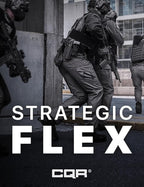 CQR Men's Flex Ripstop Tactical Pants, Water Resistant Stretch Cargo Pants, Lightweight EDC Hiking Work Pants