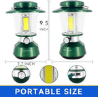 Durapower Rechargeable Camping Lantern,2800 Lumen Super Bright LED Camping Lantern, 5400 mAh Power Bank, IP44 Waterproof, 20 Hours, Portable Lantern for Hurricane, Power Outages