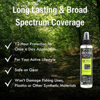 Proven Insect Repellent Spray, Keep Mosquitoes, Ticks and Flies Off, DEET Alternative Repellent, Up to 12-Hour Protection, Great for Camping or Hiking, 6 Ounce, Odorless Camo Spray, 1 Pack