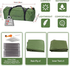 Clostnature Crux Lightweight Tent for Backpacking - 1/2/3/4 Person Ultralight Backpacking Tent, Waterproof Easy Setup Camping Tent, Hiking Tent for Outdoor, Hiking and Mountaineering