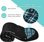 KingCamp Sleeping Bag for Adults, Cold Weather & Warm XL Big and Tall Flannel Sleeping Bags with Compression Sack Portable Waterproof Essentials Gear Accessories for Outdoor Camping