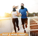 6 Pack Neck Gaiter Bandana Face Mask: Cooling Gator Mask Face Cover Neck Scarf Balaclava