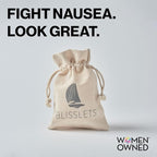 Blisslets Acupressure Relief Band - Cartagena Collection - Parentage (Smoke/Fog, Medium - 5 5/8" - 6 5/8")