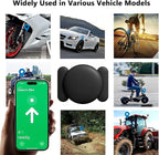 GPS Tracker for Vehicles,No Monthly Fee Mini GPS Car Tracker,Hidden Car Tracker with Magnetic Case,Real Time Car GPS Tracker Work with Apple Find My(iOS Only) (Black,2PCS)