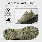 FREE SOLDIER Men's Trail Running Hiking Tactical Shoes - Breathable Lightweight Non-Slip Outdoor Sneakers for Walking Gym Backpacking Athletic Shoes