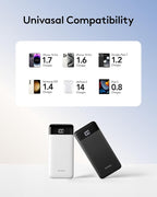 Portable Phone Charger, 10000mAh Portable Charger Power Bank with Built-in Cables, Travel Essential Battery Pack Compatible with iPhone, Samsung, Google, iPads, Tablets, etc