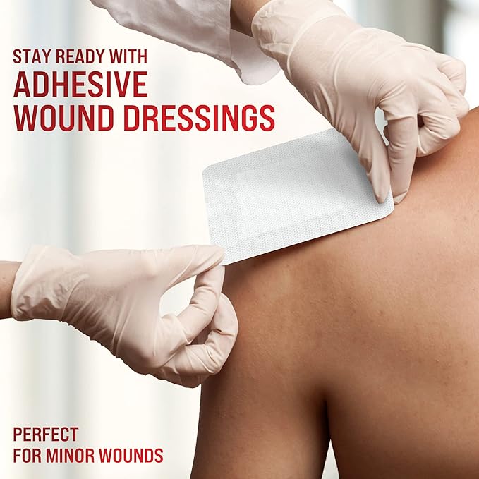 Emergency Wound Closure Strips - 4pk - 2 Types Sutures Free Laceration Closure Kit - Stitchless & Easy to Use - Butterfly Bandages for Cut Care - Perfect for Quick Stop Bleeding and Wound Closing