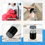 12oz 2 Pack Insulated Food Jar Set for Kids Soup Thermo Hot Food Lunch Container Wide Mouth Leak Proof Stainless Steel Vacuum Bento Box for School Office Travel Outdoors