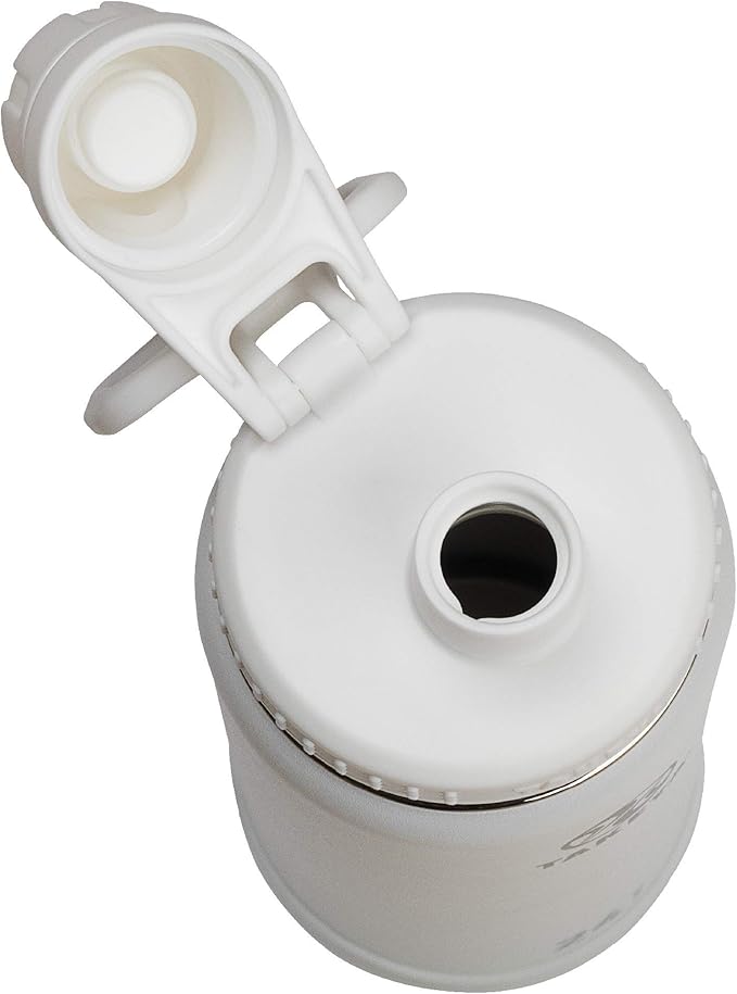 Takeya Actives Water Bottle with Straw Lid - Durable & Easy-Care Water Bottle with Stainless Steel Insulation - BPA-Free Lid with Carry Handle & Straw - Dishwasher-Safe - 24 oz, Arctic