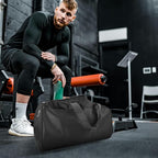 C&F BOGMOST Travel Duffel Bag Large Foldable Waterproof Gym Bag for Gym Beach Swim Bag Men Women Duffle Bag Lightweight Oxford Cloth Sports Bag -Purplish Red