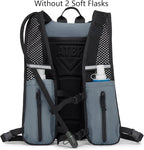 ATBP Running Hydration Vest Pack Tactical 3L Water Bladder Backpack Bag for Cycling Marathon Hiking Daypack Men & Women