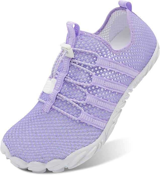 L-RUN Barefoot Water Shoes Women Mens Aqua Sock Athletic Hiking Water Sports Shoes for Swim Beach Pool Sand Diving Walking